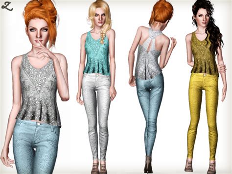 Fashion Set 4 The Sims 3 Catalog