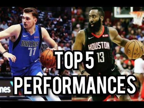Pick the outcome of each series as well as in how many games. TOP 5 NBA Performances So Far (2019-2020) - YouTube