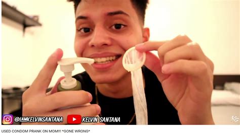 Youtuber Pranks Mom With A Used Condom Youtube