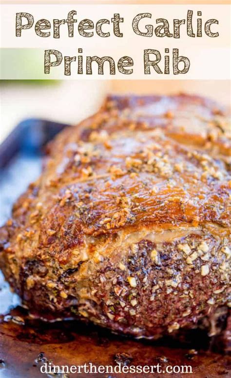 Take the beef out of the fridge a couple of hours before you want to roast it so it warms up to close to room temperature. Perfect Prime Rib {Delicious Herb Crust} - Dinner then ...