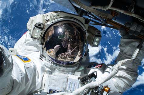 Astronaut Barry Wilmore On The First Of Three Spacewalks Nasa