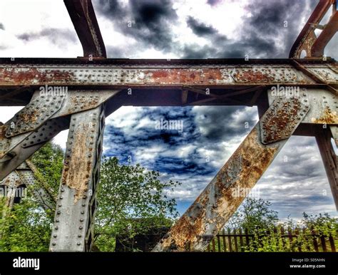 Rusty Bridge Hi Res Stock Photography And Images Alamy