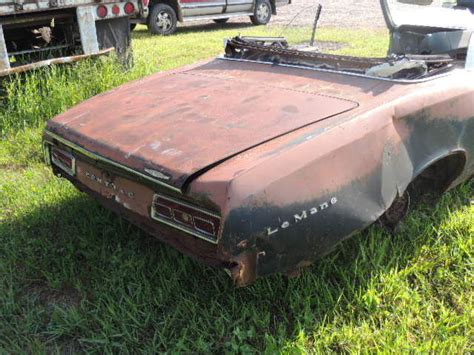 1967 Gto Lemans Convertible Body For Parts