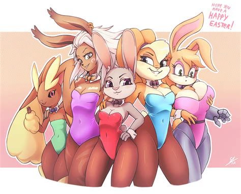 Anthro Playboy Bunnies Crossover Know Your Meme
