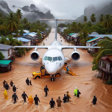 Premium Photo | Emergency Response as Devastating Flooding Tests AI