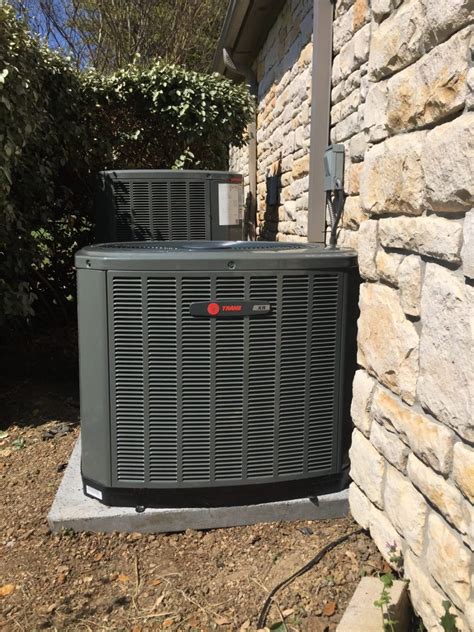 Replacement Of A Xr16 Heat Pump Trane At Lakewood Village Texas