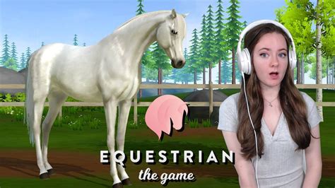 Playing Equestrian The Game New Horse Game Pinehaven Youtube