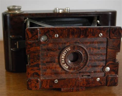 rare kodak no2 hawkette 1930 s art deco brown bakelite folding camera with case etsy