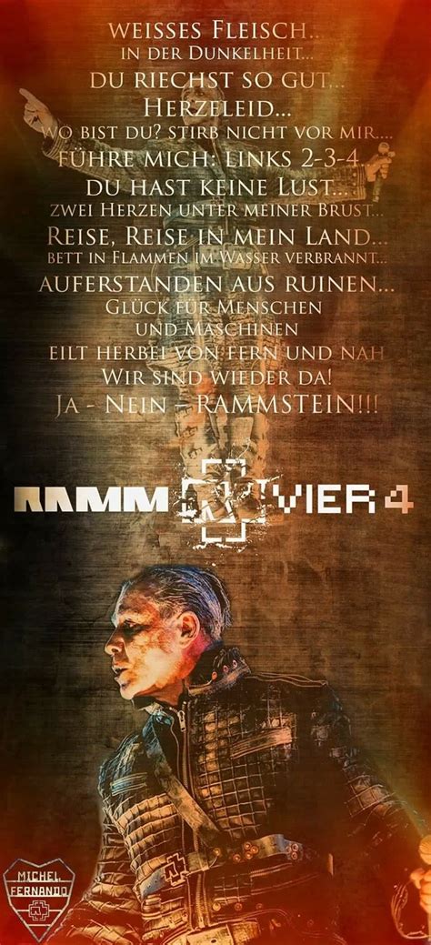 De Actualidad 8602r3 Rammstein Deutschland Lyrics German