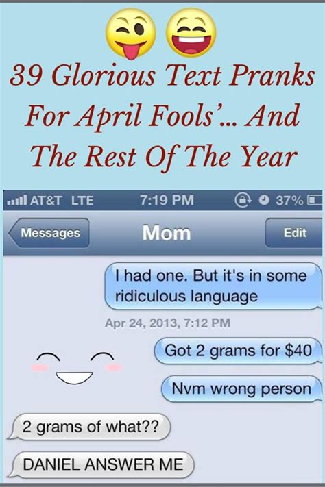 Real april fools' day product launches. 39 Glorious Text Pranks For April Fools'… And The Rest Of ...
