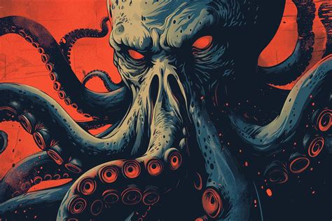 Download Ai Generated Cthulhu Monster Royalty Free Stock Illustration