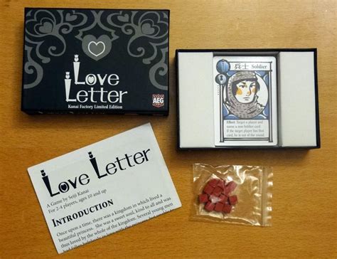 Love Letter Now Available In Kanai Factory Limited Edition Geekdad