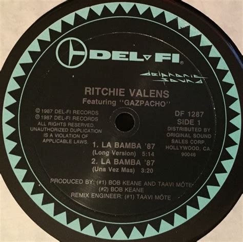 Music Download Blogspot Missing Hits 7 80s Ritchie Valens La Bamba