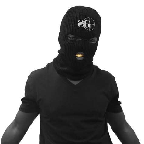 Sniper Gang Ski Mask Black