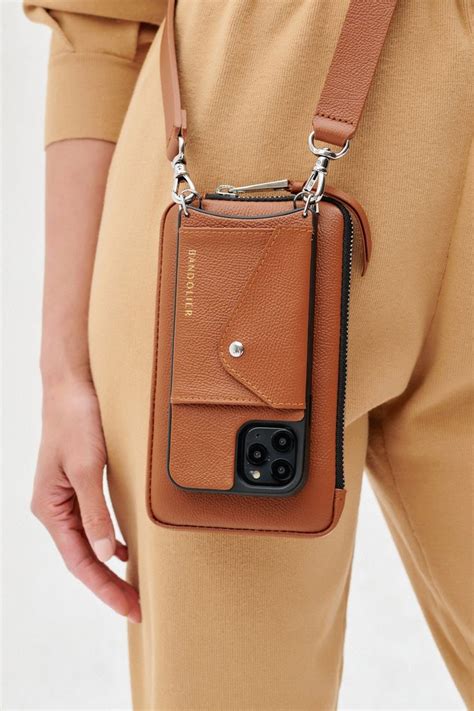 Pin On Leather Crossbody Phone Cases