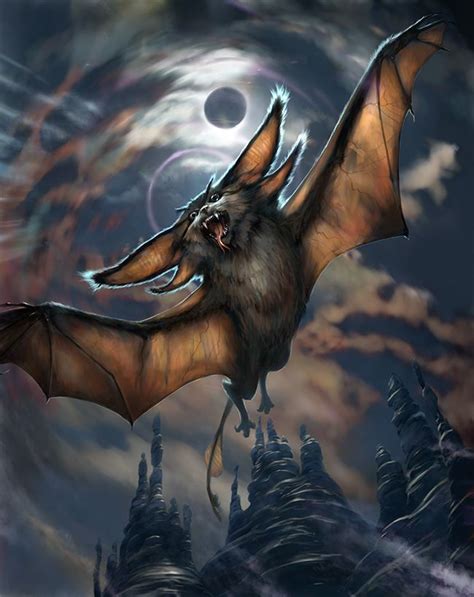 The Flying Fasilisk Bat Cat By M0zch0ps On Deviantart Bat Art