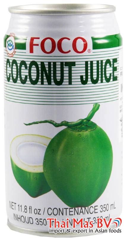 Foco Coconut Juice 350ml Thai Orchid Market