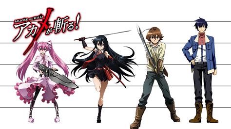 Akame Ga Kill Characters Height Comparison Youtube