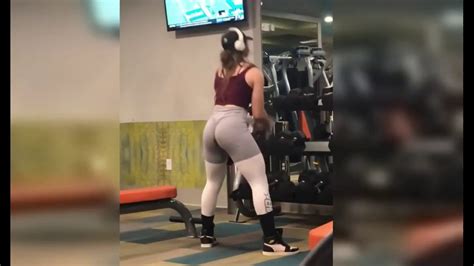 Girl Pushes It Too Hard At The Gym Youtube