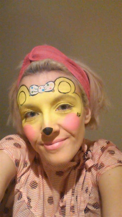 Children In Need 2014 Face Painting Ideas Girl Pudsey Bear Bear