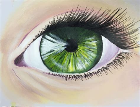 How To Paint Realistic Eyes With Acrylics Eye Painting Oil Painting