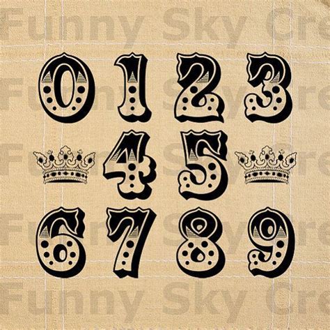 Typeface Clipart Vintage Carnival 12 Tattoo Lettering Fonts Tattoo
