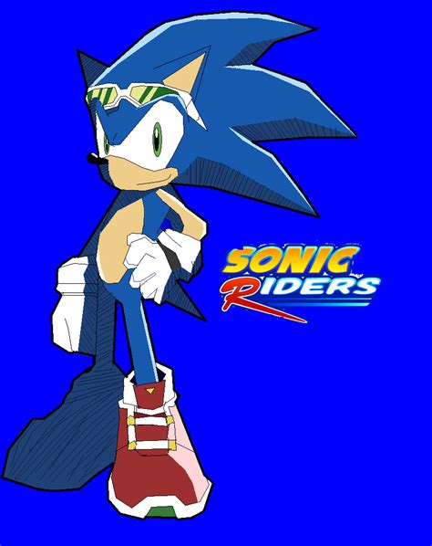 Sonic Riders Sonic By Ss2sonic On Deviantart