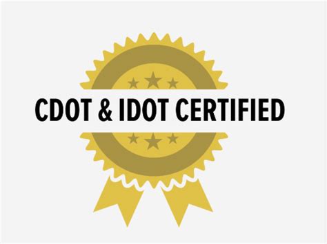 What Are Cdot And Idot Certification Elston Materials Llc