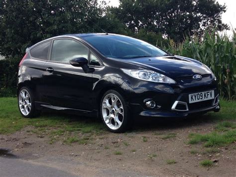 Ford Fiesta Zetec S 2009 60398 Miles Mk7 Black Street Pack In