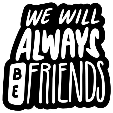 Best Friends Stickers Free Miscellaneous Stickers