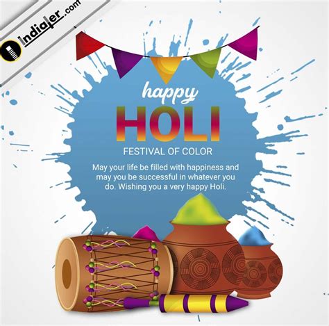 Happy Holi In Advance Wishes Images With Greetings Message Holi Wishes