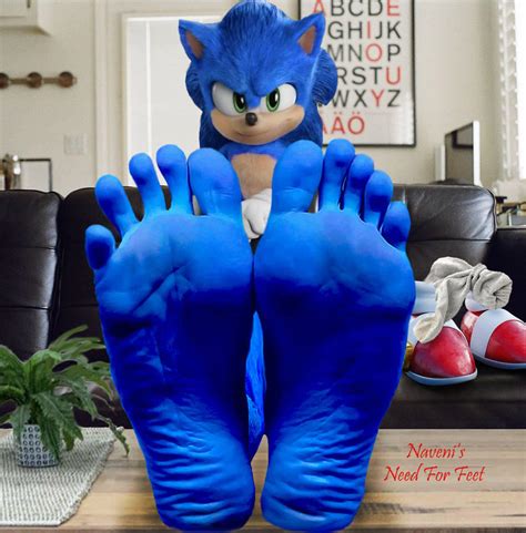Movie Sonic The Hedgehog Feet By Blues500 On Deviantart