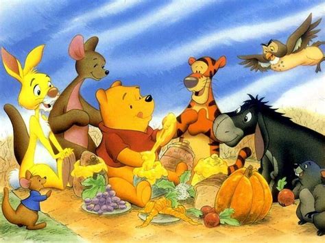 Pooh Thanksgiving Wallpapers Wallpaper Cave