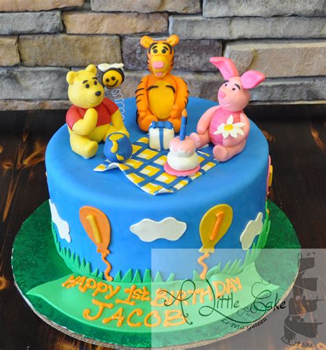 Winnie The Pooh Themed Cake