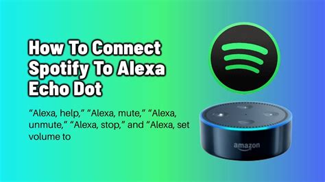 How To Connect Spotify To Alexa Echo Dot