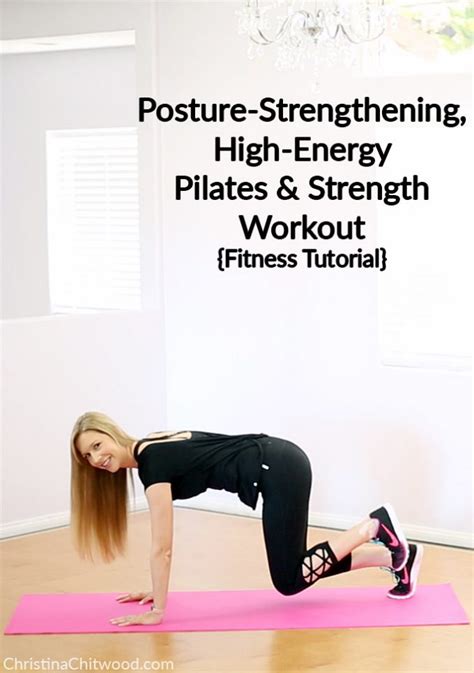 Posture Strengthening High Energy Pilates And Strength Workout