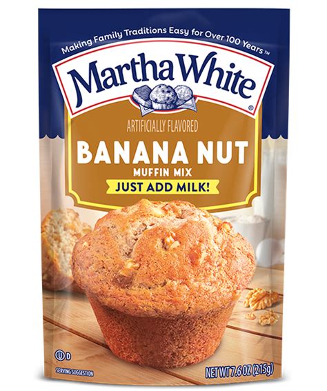 banana nut muffin mix martha white®