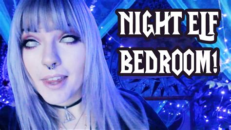 My Night Elf Bedroom Room Tour Youtube