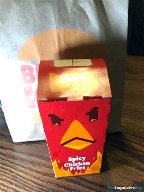 Review Burger King Spicy Chicken Fries The Impulsive Buy