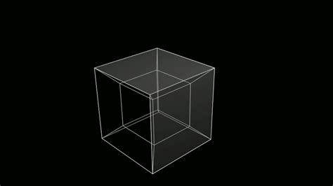 3d Tesseract Animation