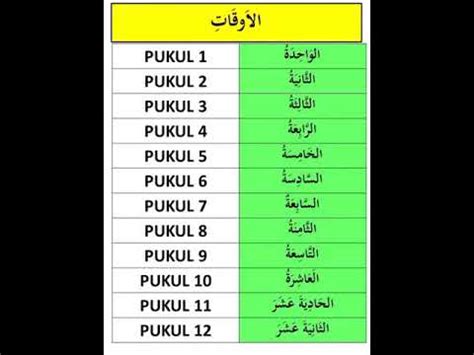 Check spelling or type a new query. Waktu Dalam Bahasa Arab