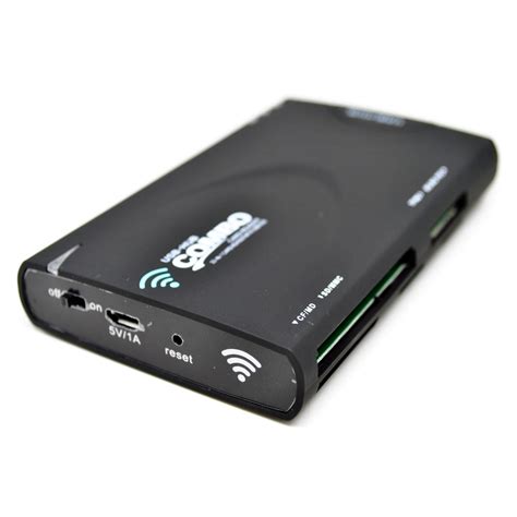 Multifunction Wireless Card Reader With Wi Fi And Usb Hub Wdm X5