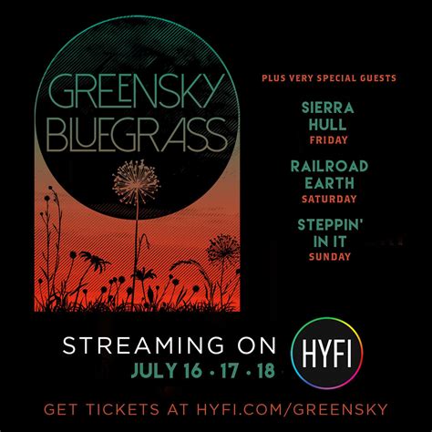 Greensky Bluegrass And Hyfi Announce Three Night Concert Series