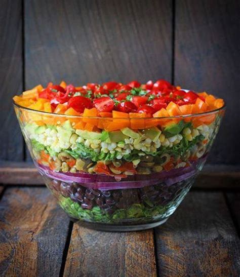 Healthy Eating Seven Layer Salad Layered Salad