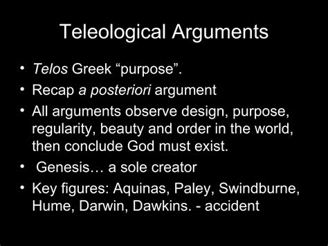 As Teleological