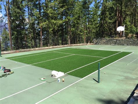 Synthetic Turf International Tennis Court Althletic Synthetic Turf