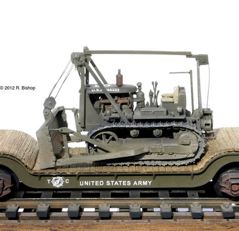 Modelcrafters Wwiikorea Us Army Engineers D7 Cat Dozer On Drop