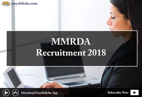 Looks like a pretty interesting offering. MMRDA Recruitment 2018 | Recruitment, Apply online, Online ...