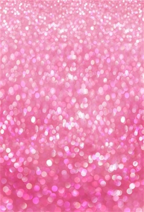 Laeacco Pink Glittering Light Bokeh Baby Newborn Photography