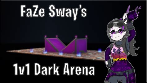 Faze Sways Dark 1v1 Map Code In Creative Mode Easy All Black